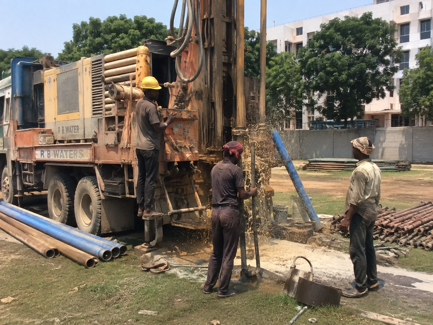 Boring Drilling Project — SGT University, Gurugram-Badli Road, Chandu, Gurugram, Haryana – 122505.