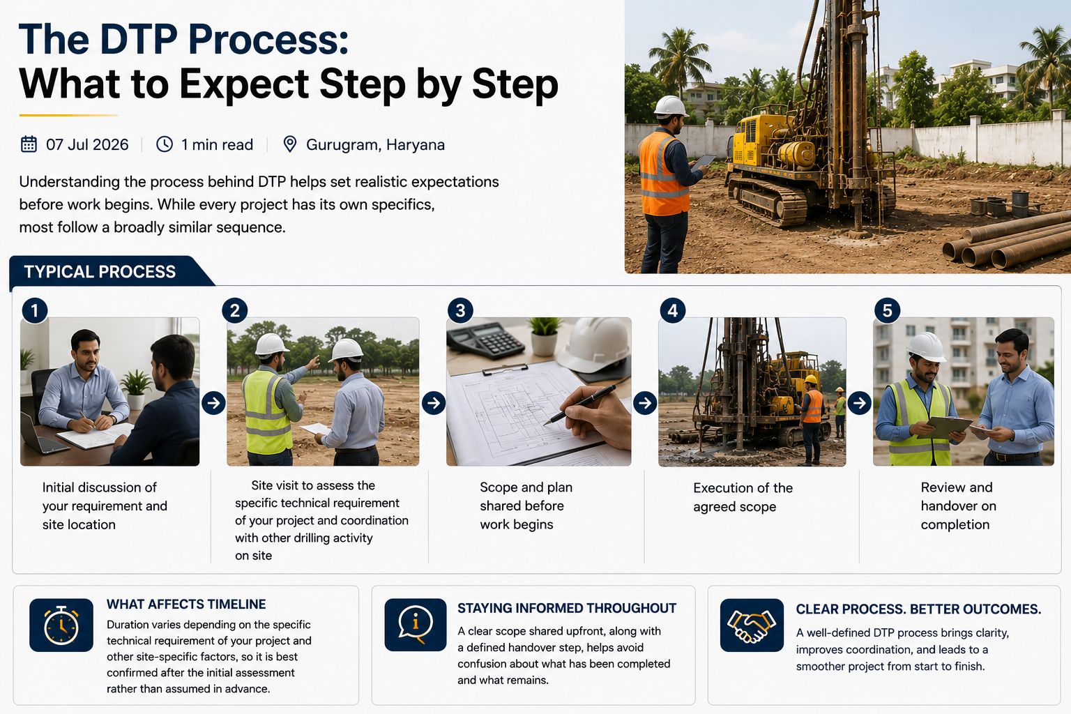 The DTP Process: What to Expect Step by Step