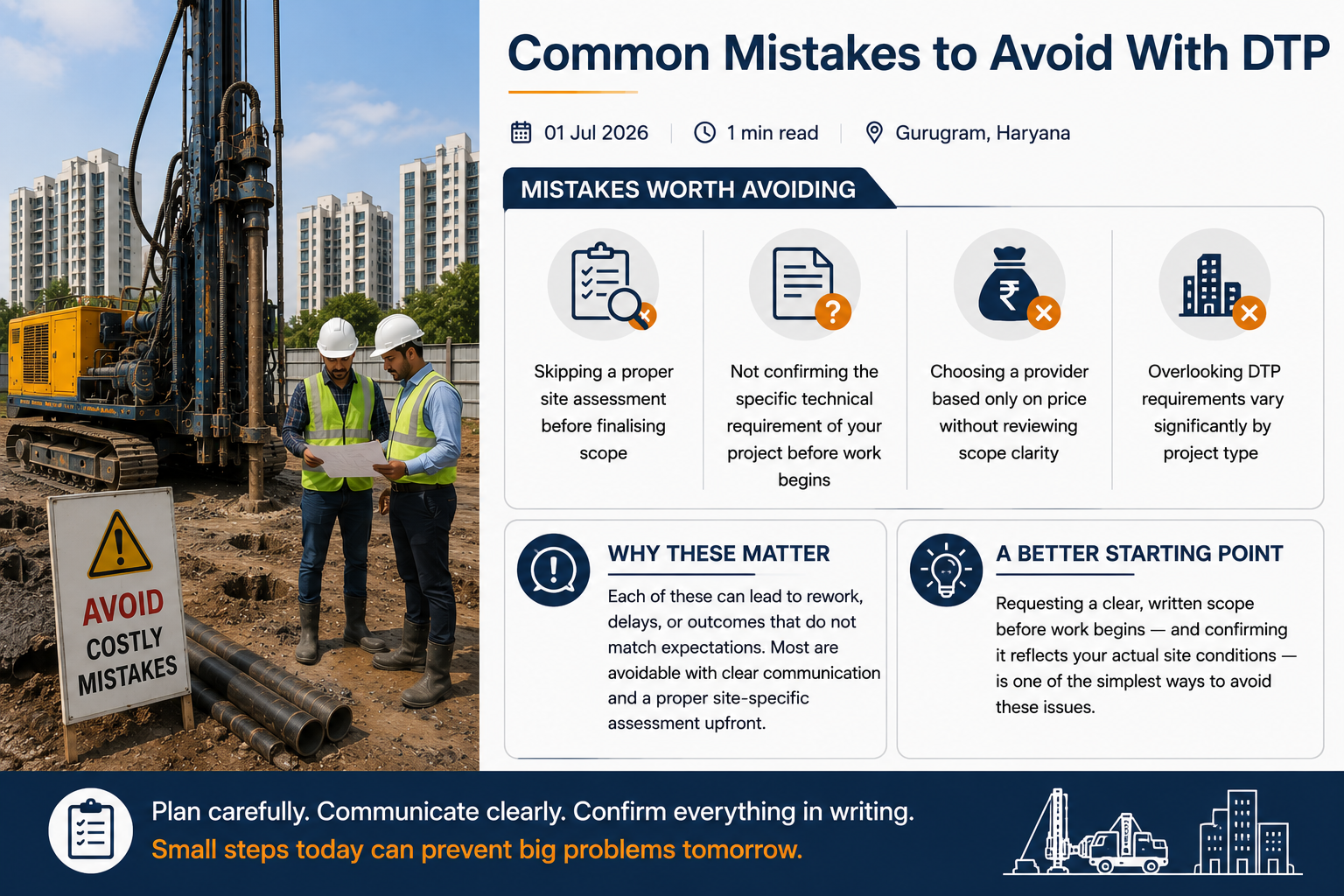 Common Mistakes to Avoid With DTP