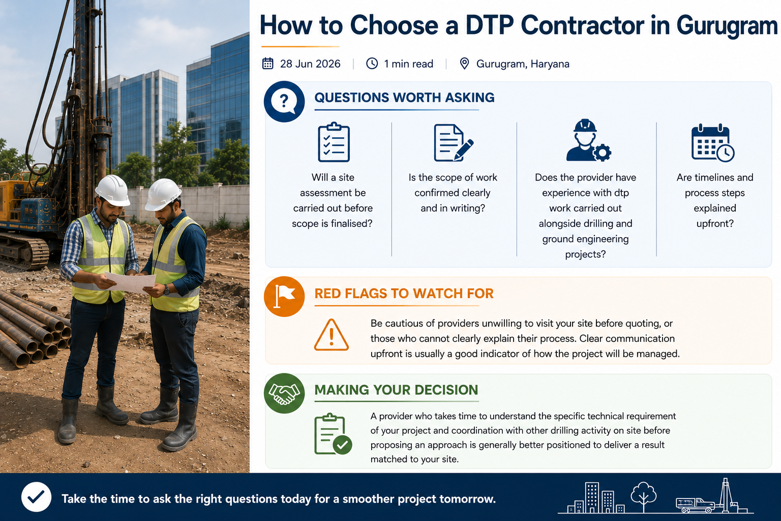 How to Choose a DTP Contractor in Gurugram