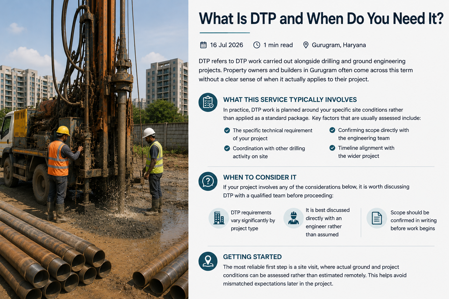 What Is DTP and When Do You Need It?